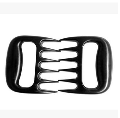 Shopi Vella bear claw meat shredder for BBQ with black handles and sharp stainless steel claws