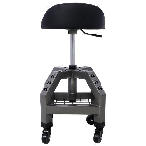 Shopi Vella mechanics rolling creeper seat with adjustable height and sturdy wheels for easy movement