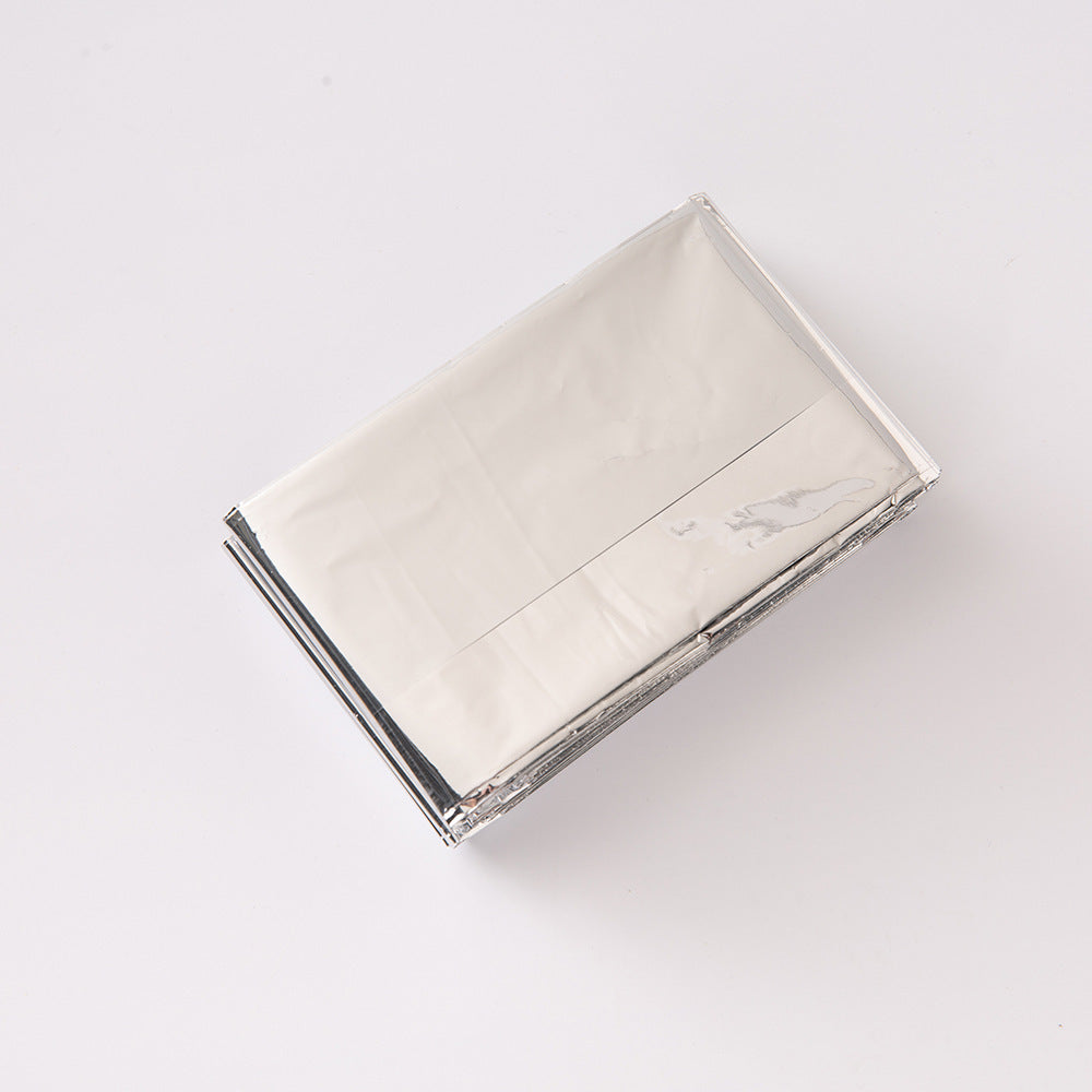 Shopi Vella portable survival blanket outdoor folded compact metallic thermal blanket