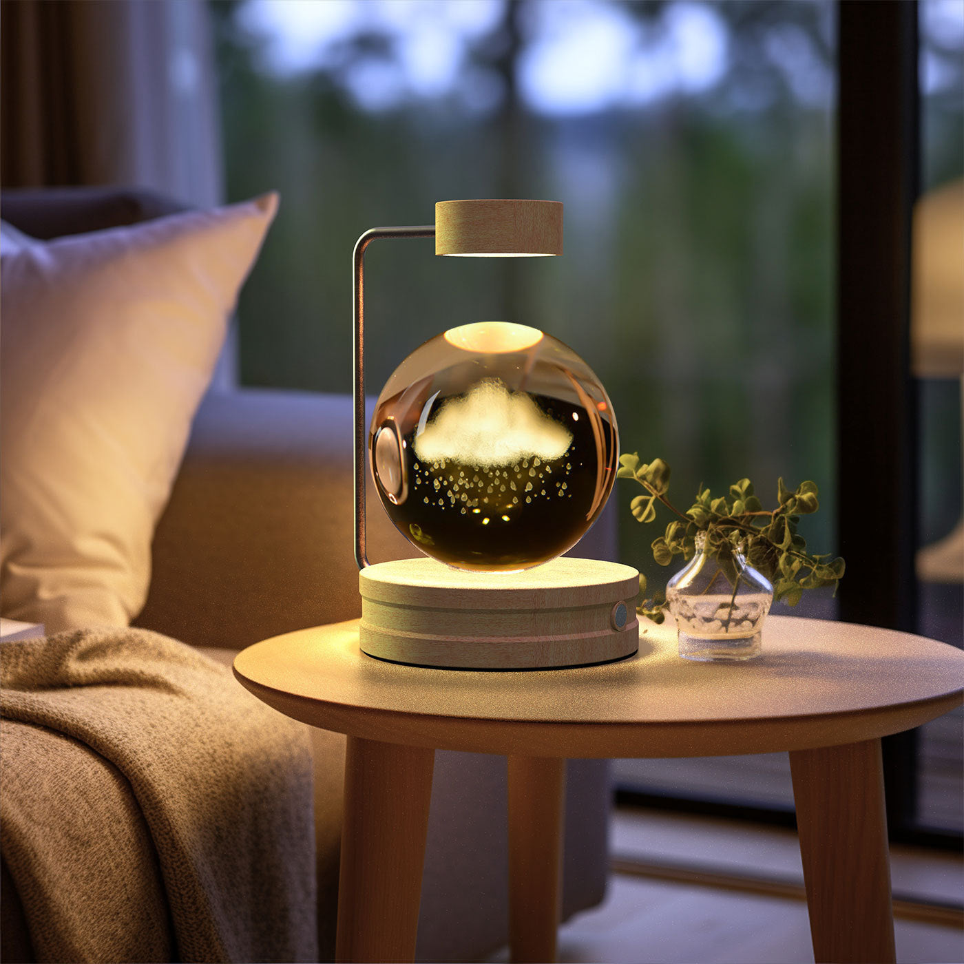 Shopi Vella Birthday Gift Crystal Ball Lamp - Decorative Stationery