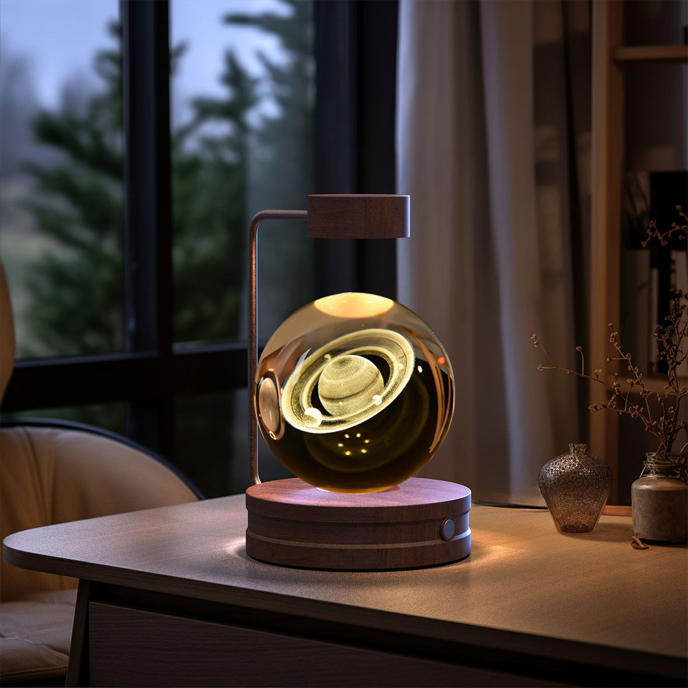 Shopi Vella Birthday Gift Crystal Ball Lamp - Decorative Stationery