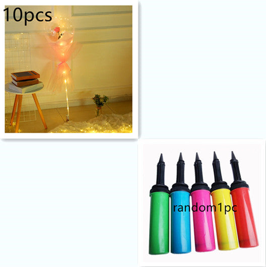 Shopi Vella LED Rose Balloon Bouquet with Lights