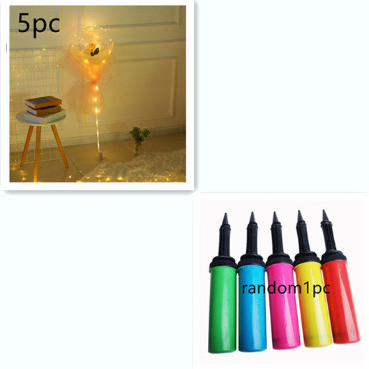 Shopi Vella LED Rose Balloon Bouquet with Lights