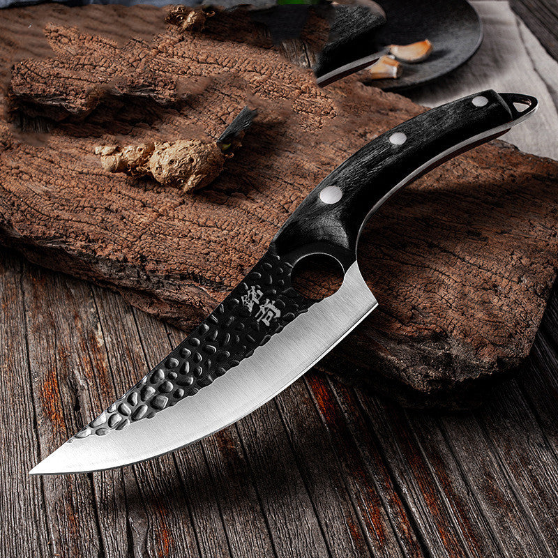 Shopi Vella Forged Boning Knife with Wooden Handle