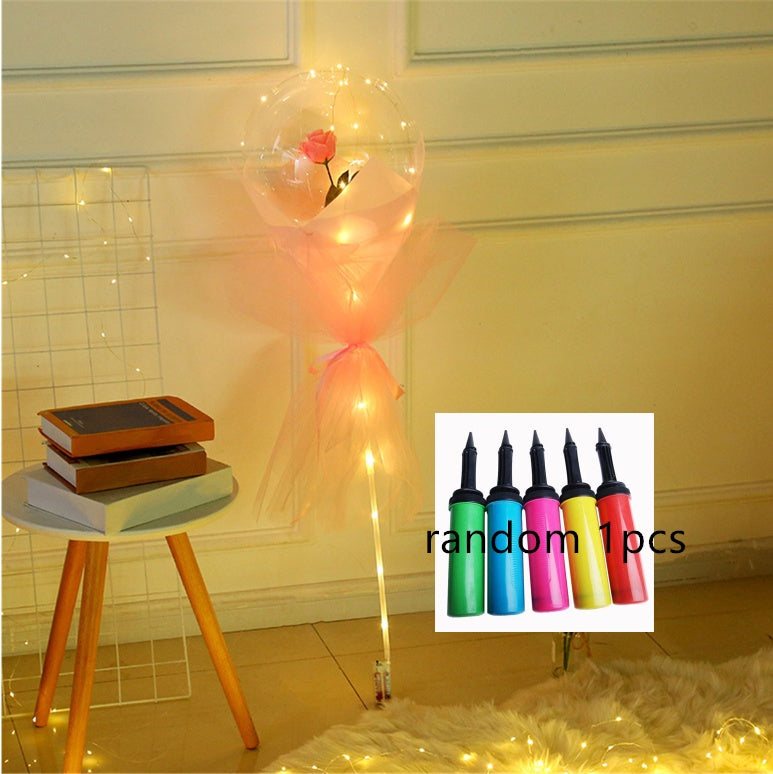 Shopi Vella LED Rose Balloon Bouquet with Lights