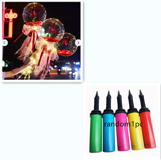 Shopi Vella LED Rose Balloon Bouquet with Lights