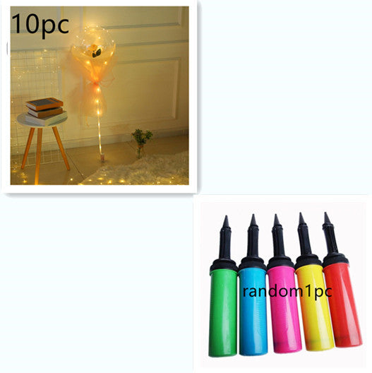 Shopi Vella LED Rose Balloon Bouquet with Lights