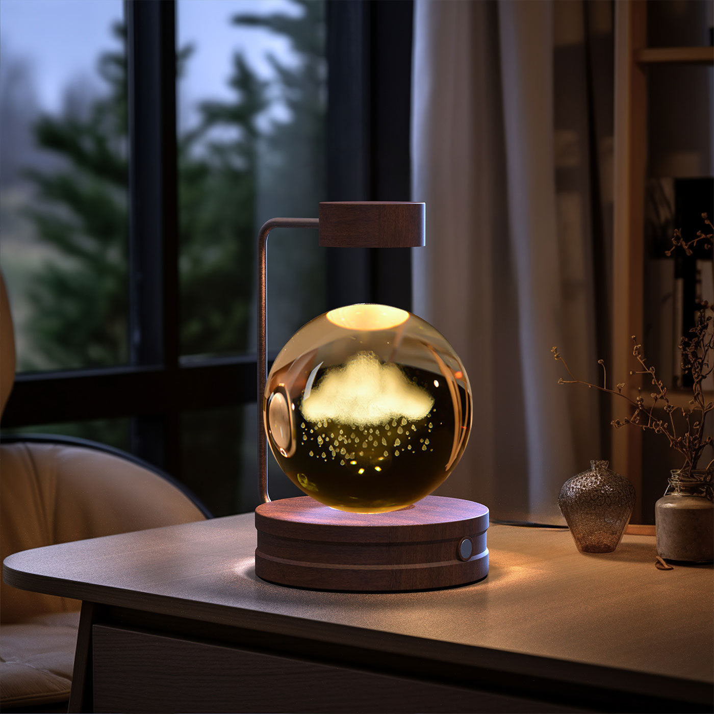 Shopi Vella Birthday Gift Crystal Ball Lamp - Decorative Stationery