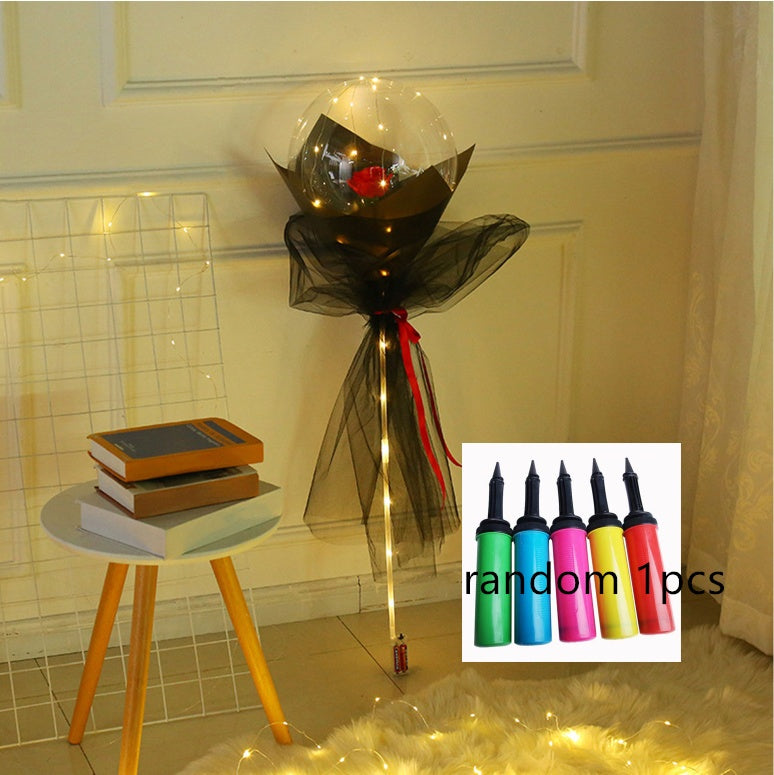Shopi Vella LED Rose Balloon Bouquet with Lights