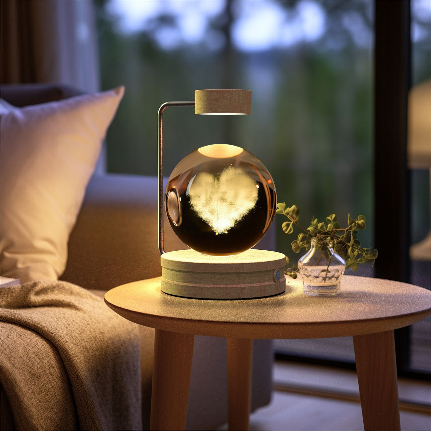 Shopi Vella Birthday Gift Crystal Ball Lamp - Decorative Stationery