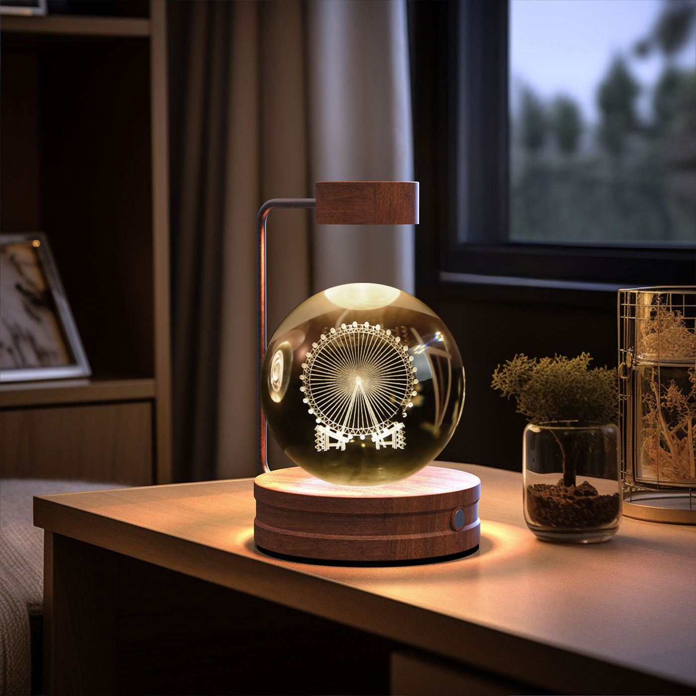 Shopi Vella Birthday Gift Crystal Ball Lamp - Decorative Stationery