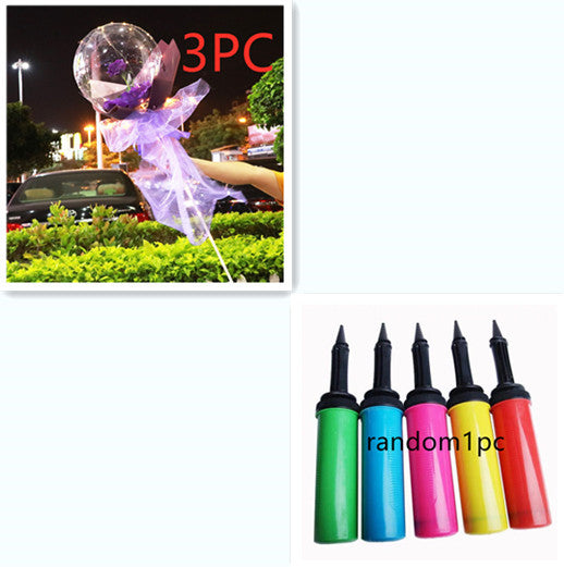 Shopi Vella LED Rose Balloon Bouquet with Lights