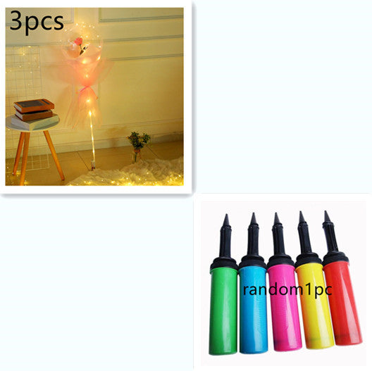 Shopi Vella LED Rose Balloon Bouquet with Lights