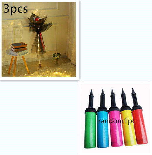 Shopi Vella LED Rose Balloon Bouquet with Lights