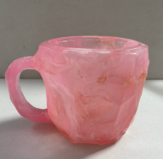 Shopi Vella Resin Crystal Coffee Mug - Unique Kitchen Storage