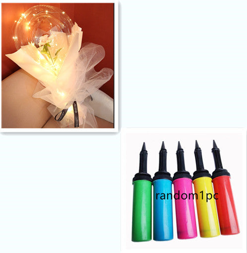 Shopi Vella LED Rose Balloon Bouquet with Lights