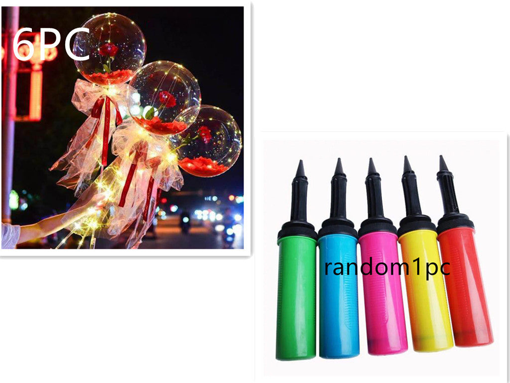 Shopi Vella LED Rose Balloon Bouquet with Lights
