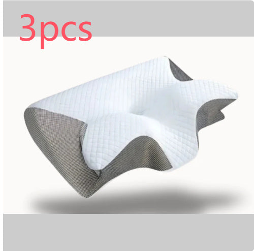 Shopi Vella pillow case designed for memory foam pillow for sleeping with ergonomic support