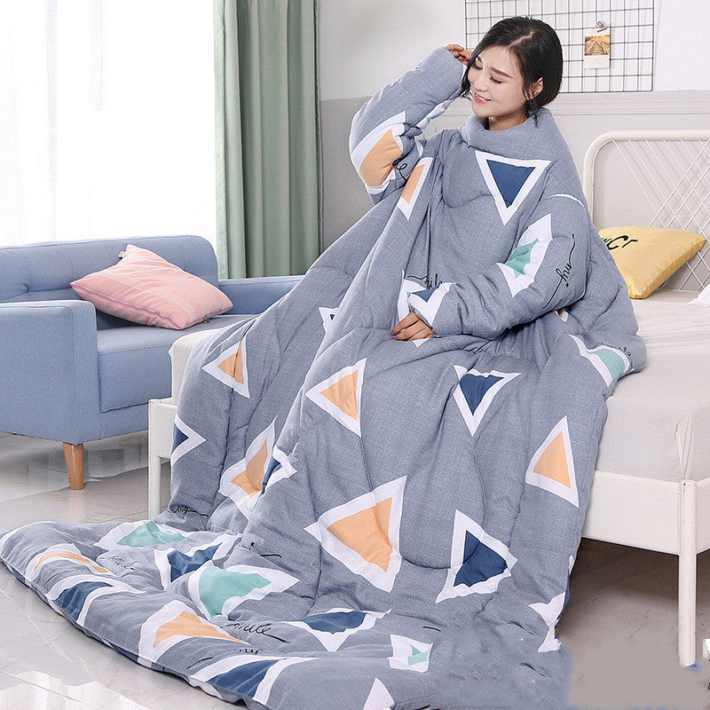 Shopi Vella Winter Quilt with Sleeves Cozy Design