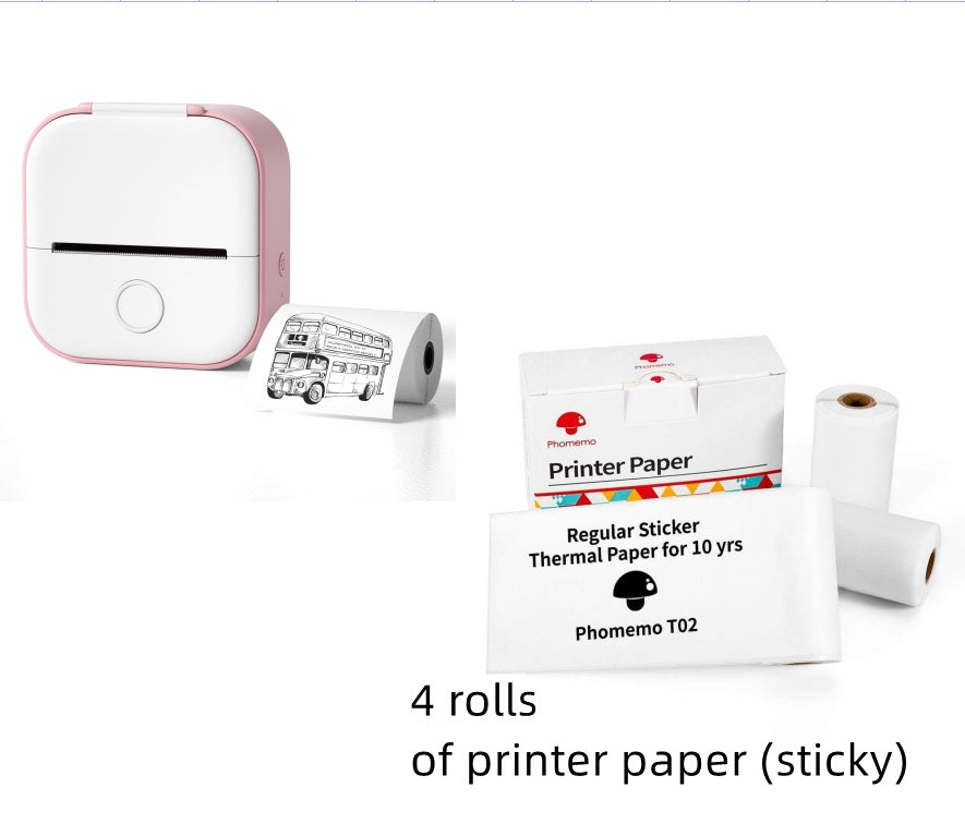 Shopi Vella Portable Mini Thermal Label Printer - Multiple Colors