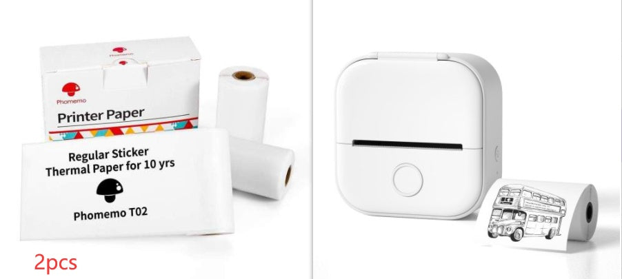 Shopi Vella Portable Mini Thermal Label Printer - Multiple Colors