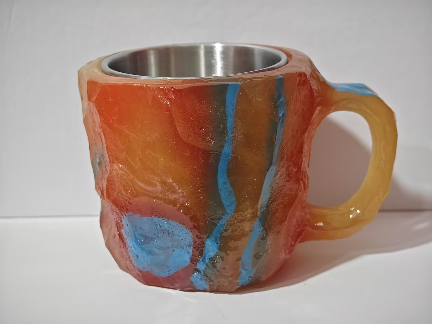 Shopi Vella Resin Crystal Coffee Mug - Unique Kitchen Storage