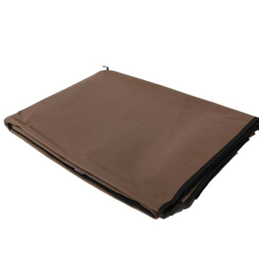 Shopi Vella brown 4 layer non woven wardrobe fabric cover for clothing storage and organization