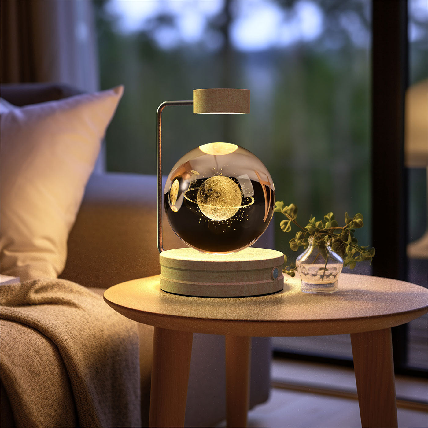 Shopi Vella Birthday Gift Crystal Ball Lamp - Decorative Stationery