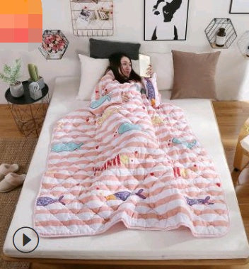 Shopi Vella Winter Quilt with Sleeves Cozy Design
