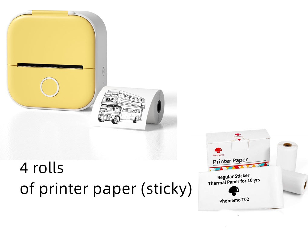 Shopi Vella Portable Mini Thermal Label Printer - Multiple Colors
