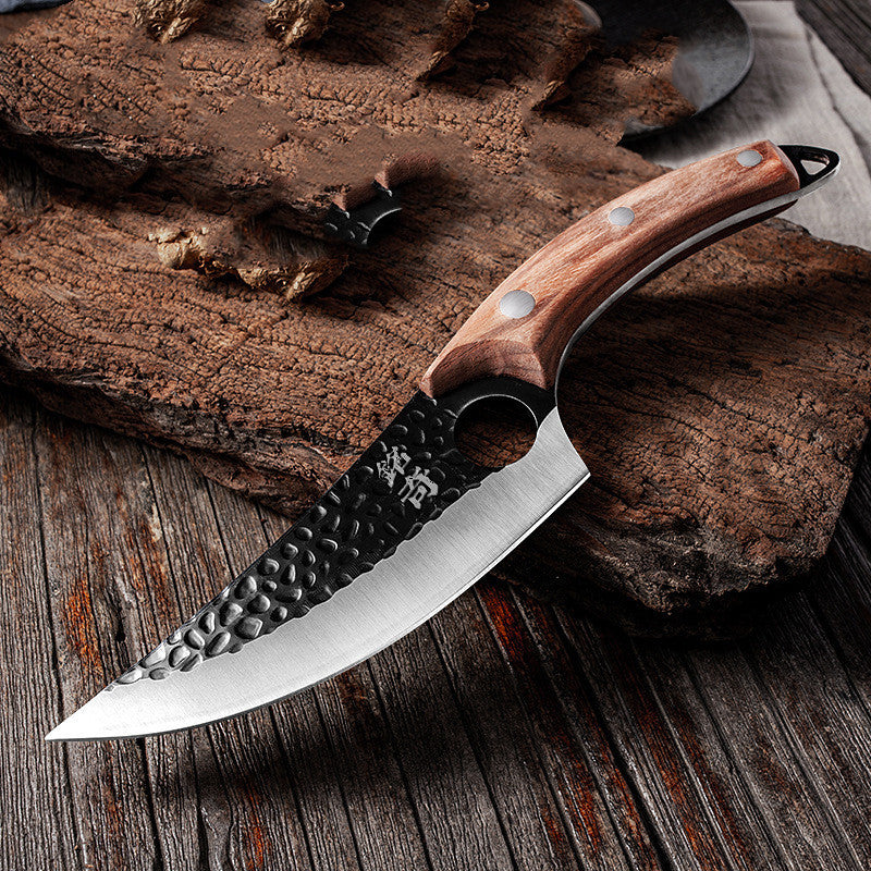 Shopi Vella Forged Boning Knife with Wooden Handle