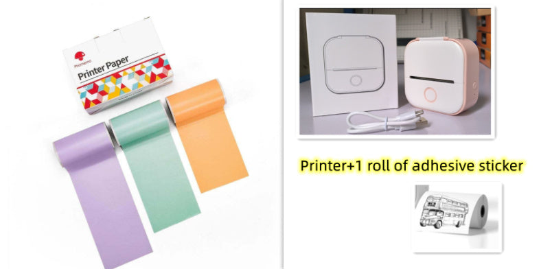 Shopi Vella Portable Mini Thermal Label Printer - Multiple Colors