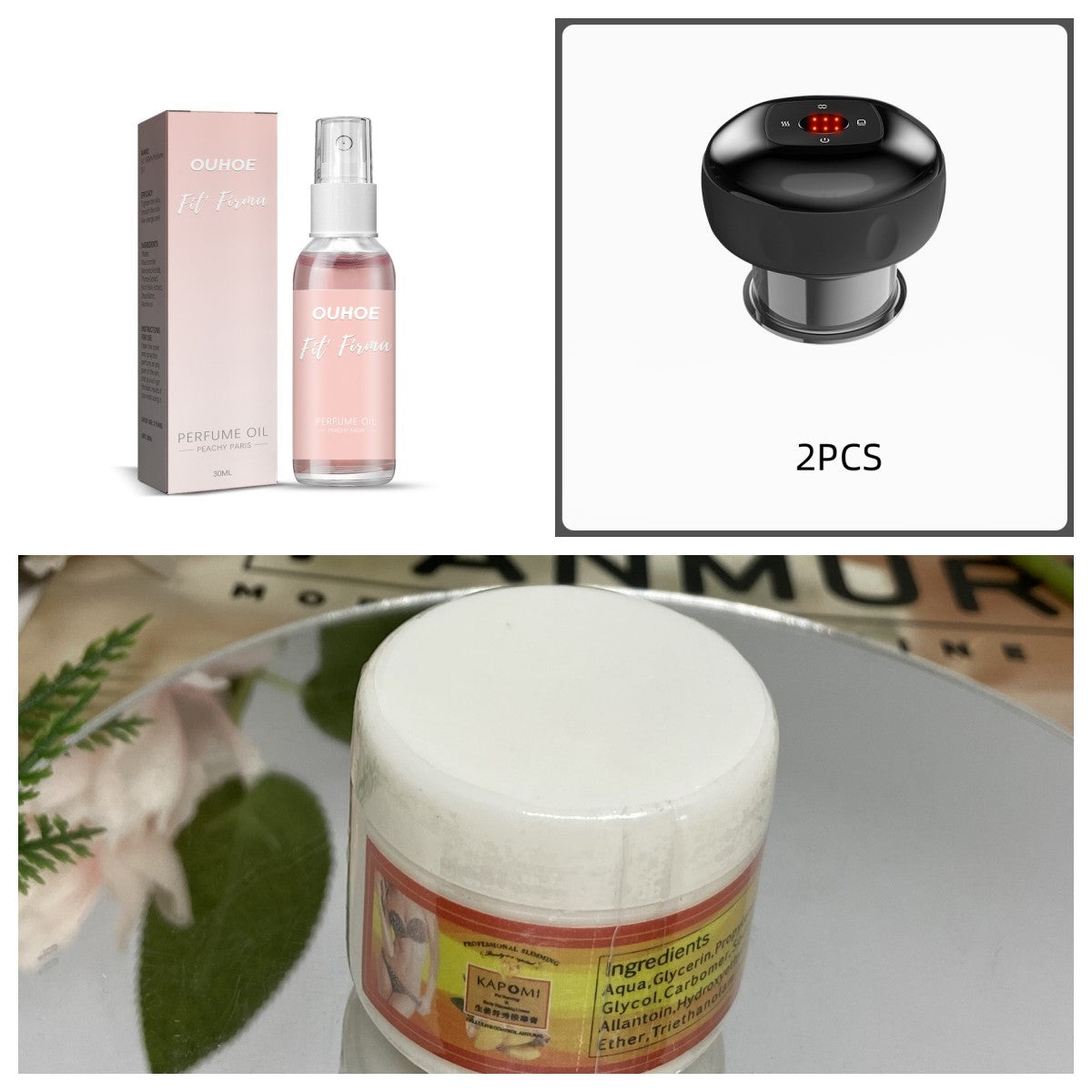 Shopi Vella Anti-Cellulite Vacuum Massager with Negative Pressure