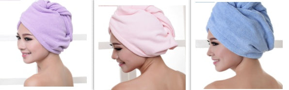 Shopi Vella Women's Hair Drying Towel Soft & Absorbent