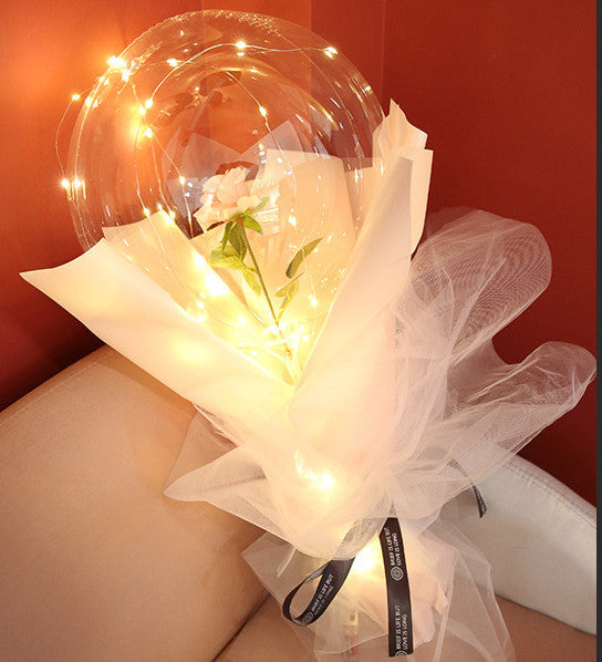 Shopi Vella LED Rose Balloon Bouquet with Lights