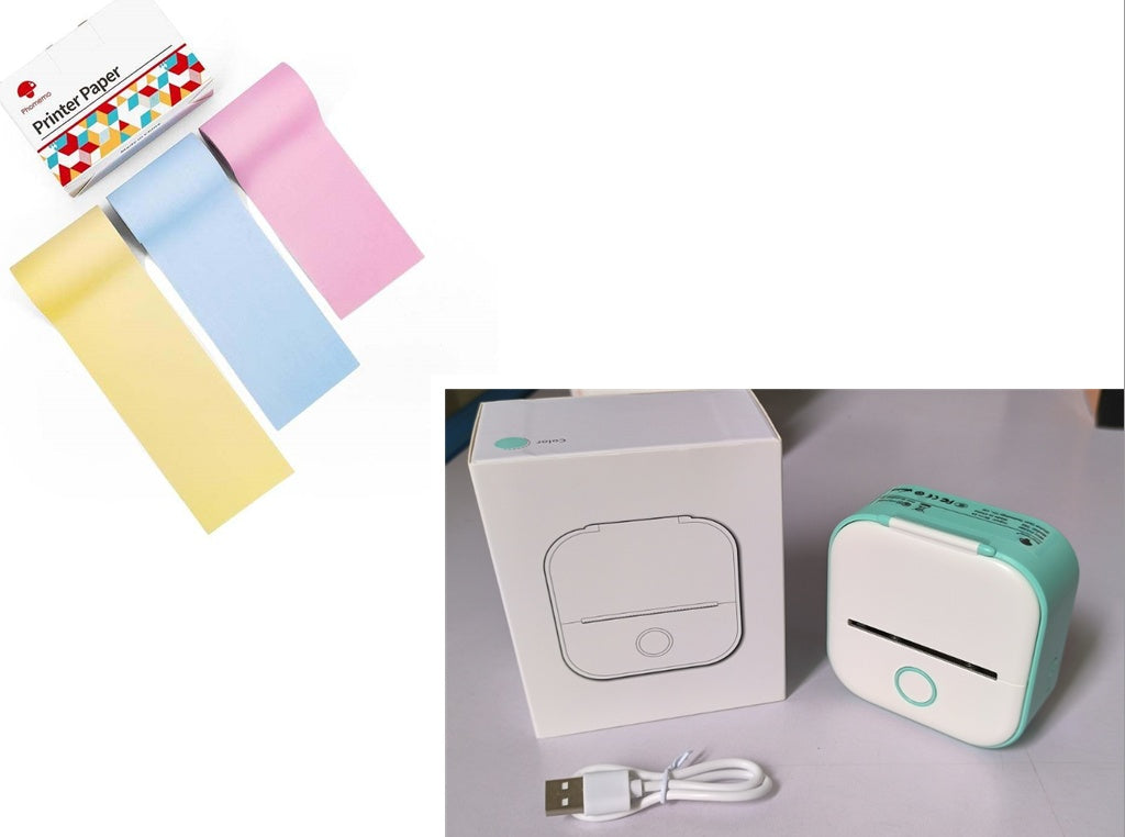 Shopi Vella Portable Mini Thermal Label Printer - Multiple Colors