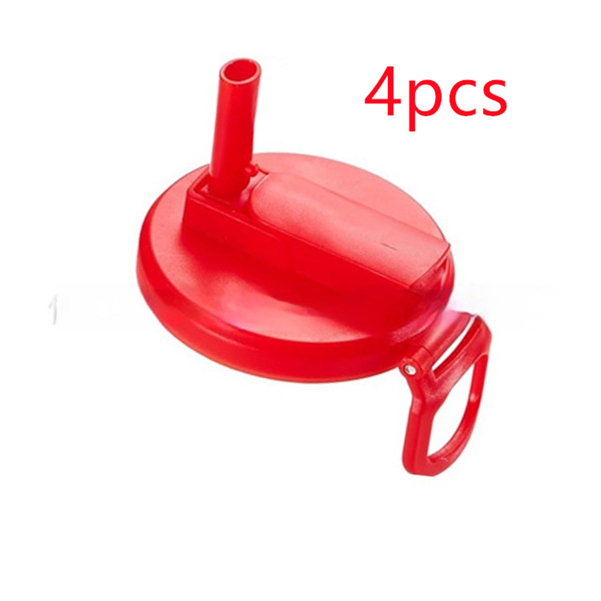 Shopi Vella Reusable Soda Can Lid with Straw - Colorful