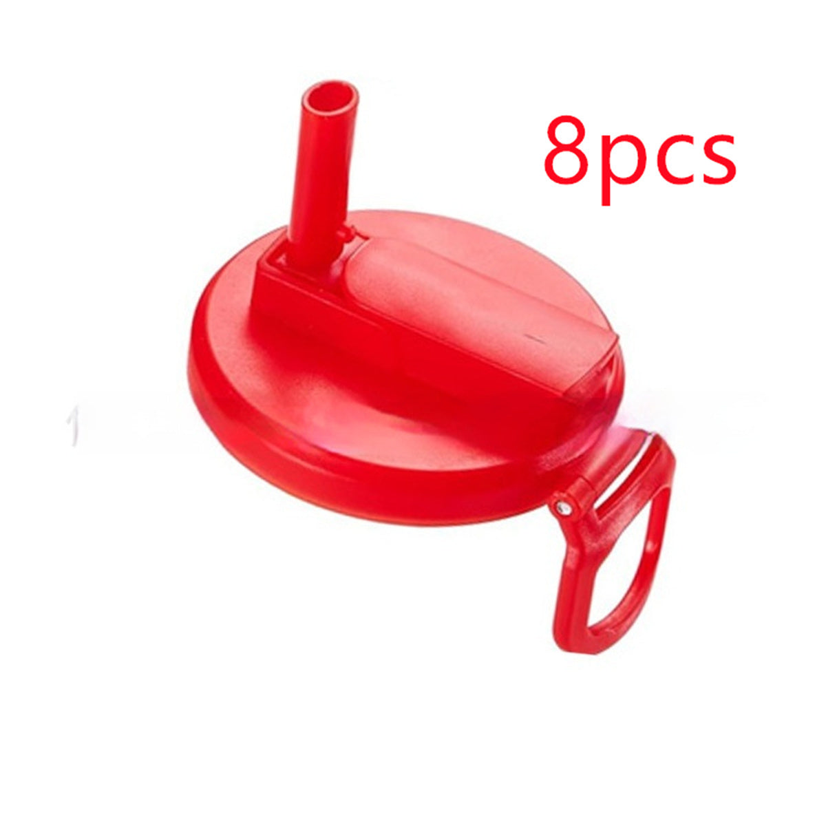 Shopi Vella Reusable Soda Can Lid with Straw - Colorful