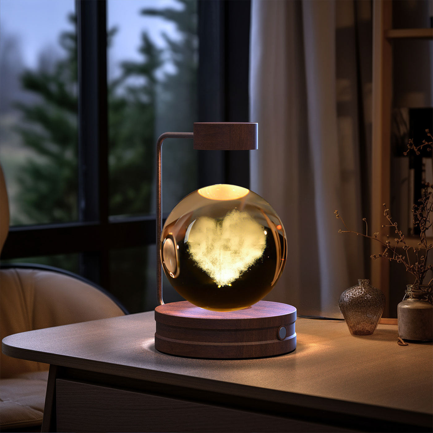 Shopi Vella Birthday Gift Crystal Ball Lamp - Decorative Stationery