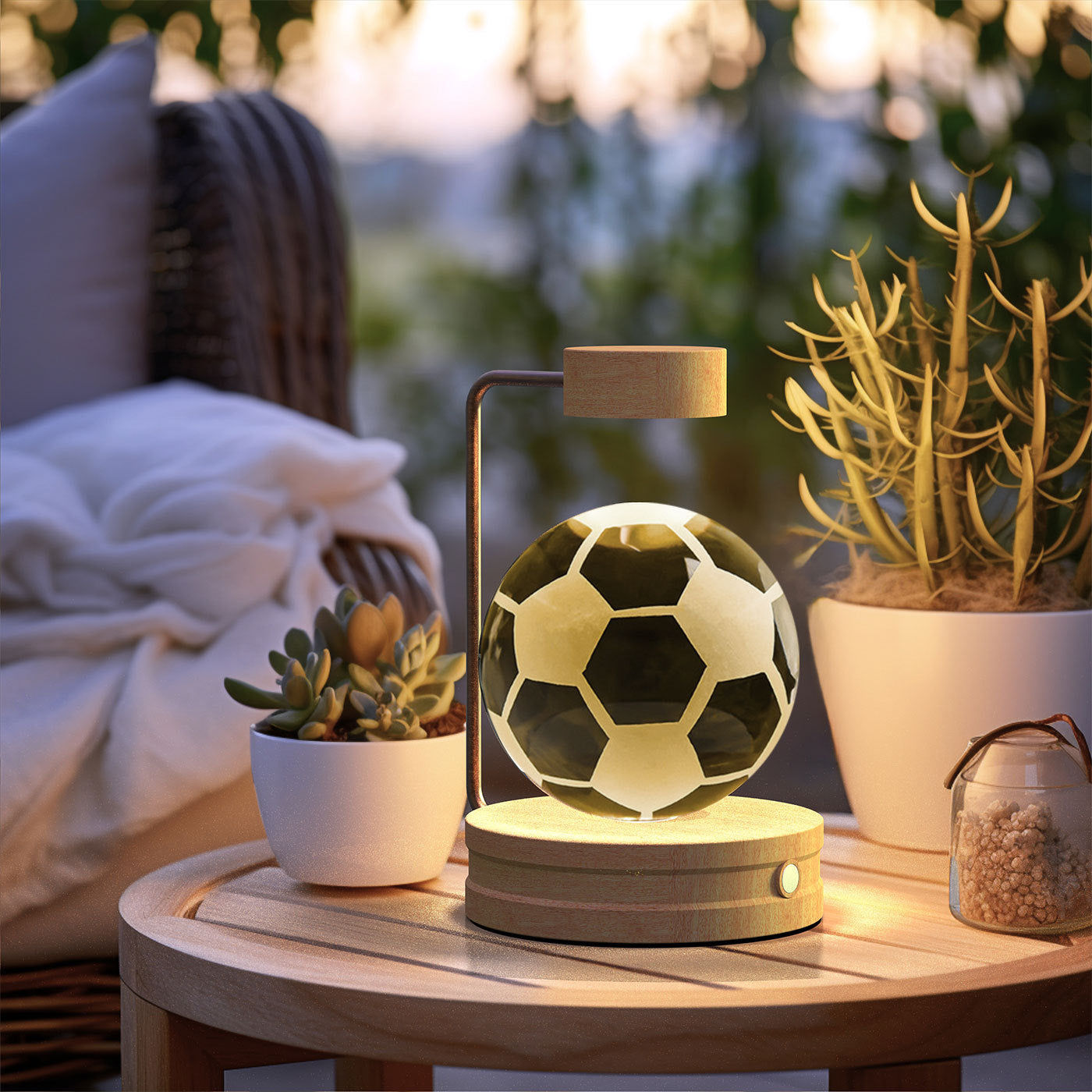 Shopi Vella Birthday Gift Crystal Ball Lamp - Decorative Stationery