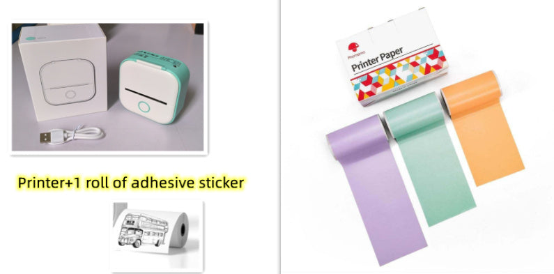 Shopi Vella Portable Mini Thermal Label Printer - Multiple Colors