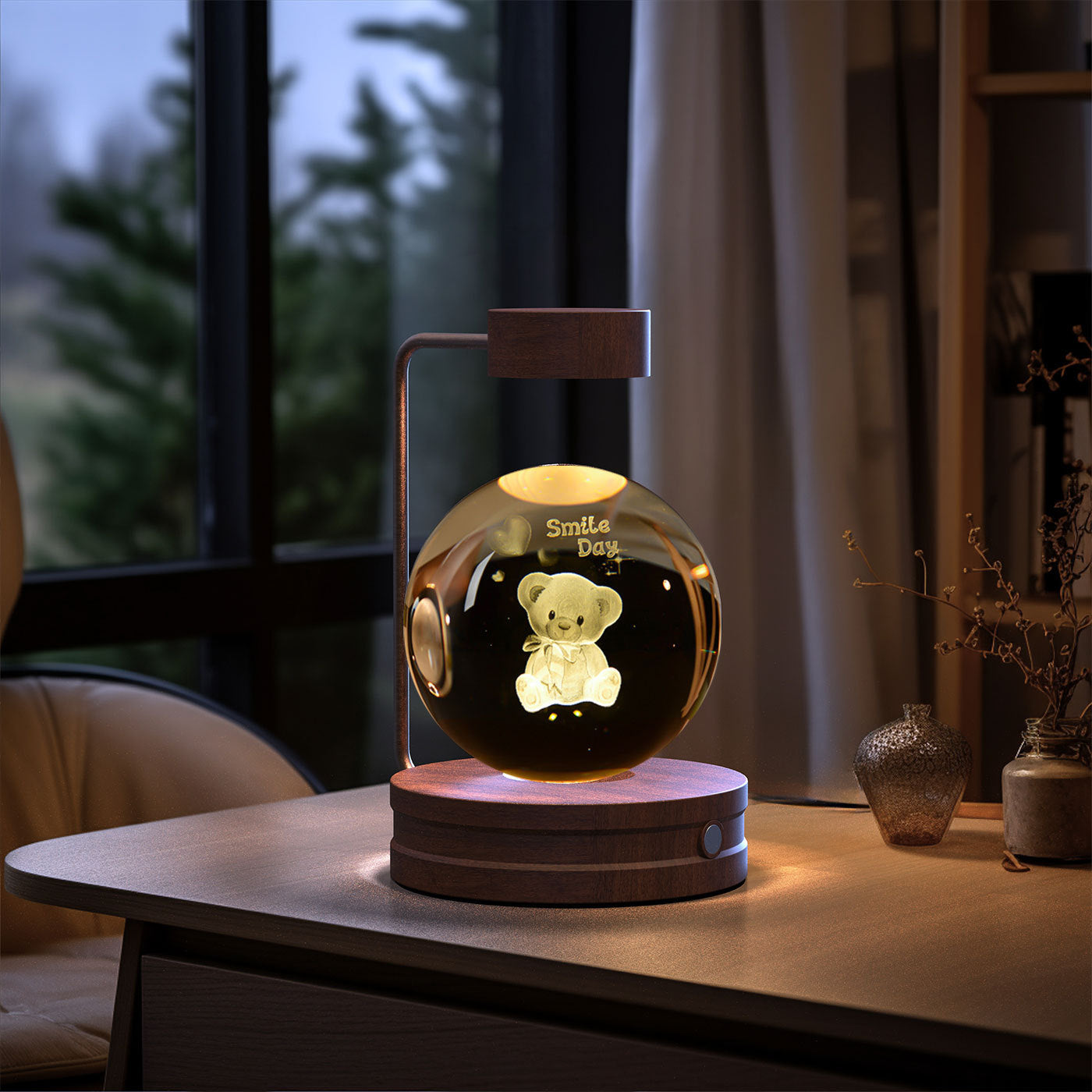Shopi Vella Birthday Gift Crystal Ball Lamp - Decorative Stationery