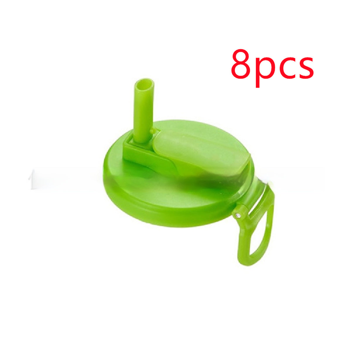Shopi Vella Reusable Soda Can Lid with Straw - Colorful