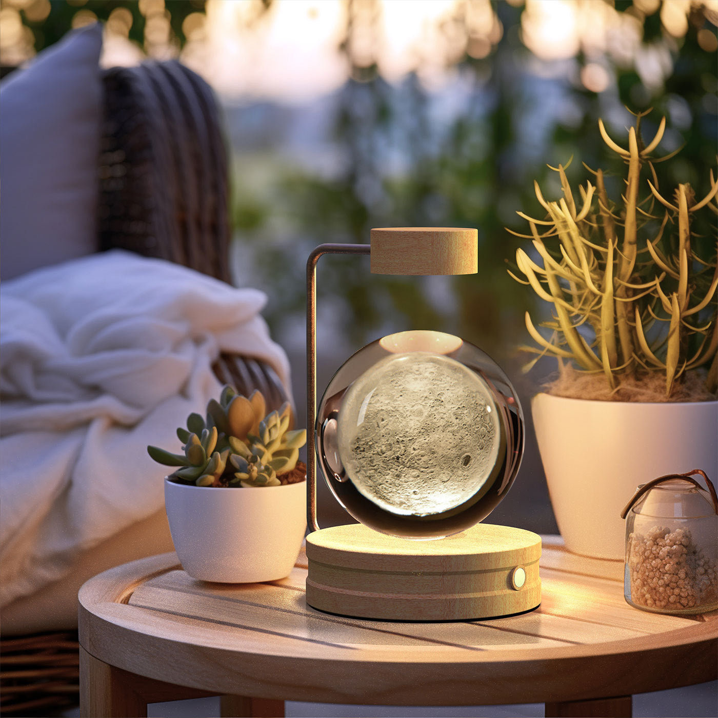 Shopi Vella Birthday Gift Crystal Ball Lamp - Decorative Stationery
