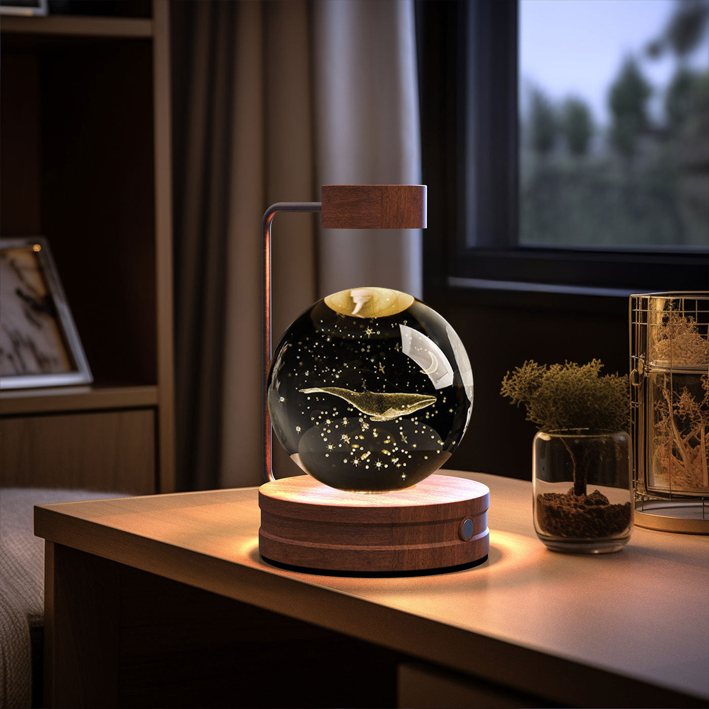 Shopi Vella Birthday Gift Crystal Ball Lamp - Decorative Stationery