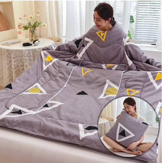 Shopi Vella Winter Quilt with Sleeves Cozy Design
