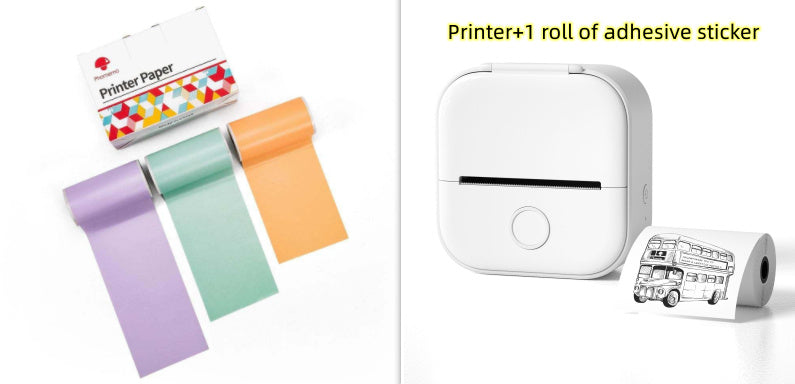 Shopi Vella Portable Mini Thermal Label Printer - Multiple Colors