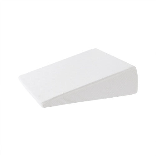 Shopi Vella white adjustable back support pillow with wedge design for bedding comfort