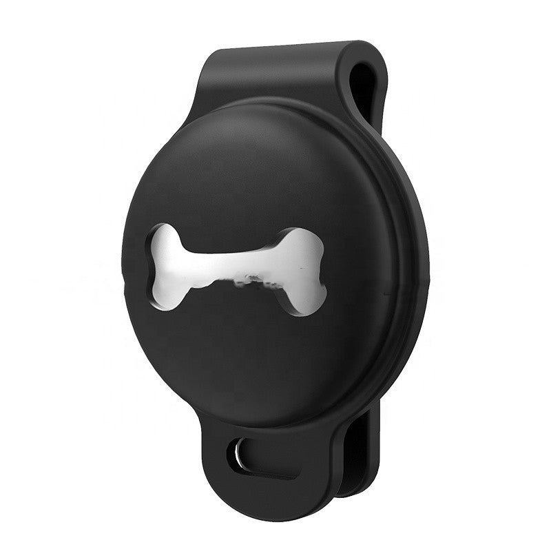 Shopi Vella black Aero Tower silicone cover with bone-shaped cutout for home storage