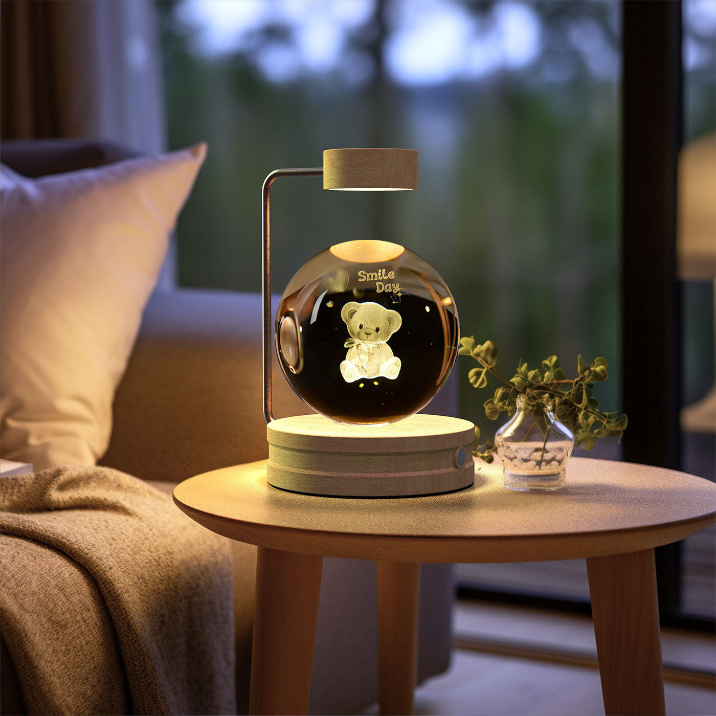 Shopi Vella Birthday Gift Crystal Ball Lamp - Decorative Stationery